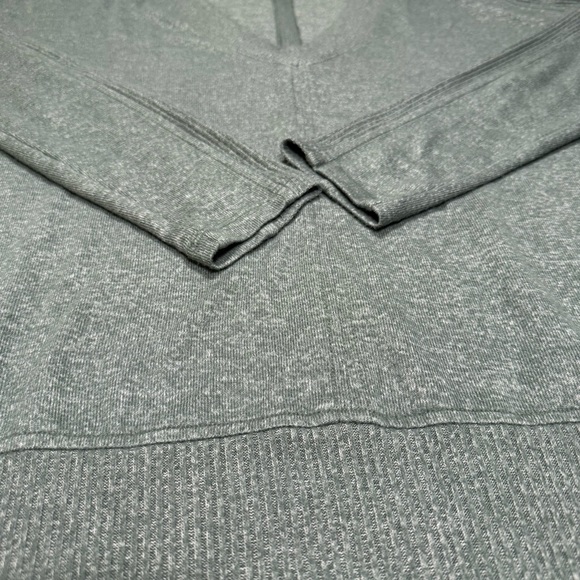 Buffalo David Bitton Green Ribbed V Neck Long Sleeve Sweater Size M #2157 - Picture 8 of 12